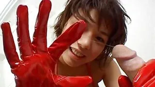 A ella le gusta el rojo y el pene