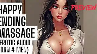 Audio pornográfico de masajes con final feliz asiático