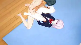 SSSS Gridman Hentai - Shinjo Akane x Utsumi Sho Hardsex - Japonés Asiático Manga Anime Película Juego Porno