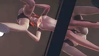 Ben 10 Hentai - Gwen haciendo una mamada y trío - Pornografía japonesa de manga, anime, película y videojuego